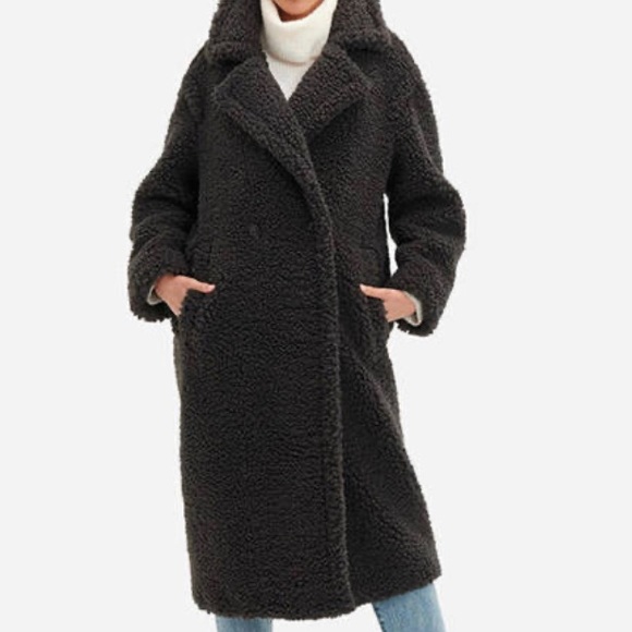 UGG Jackets & Blazers - - UGG GERTRUDE LONG TEDDY